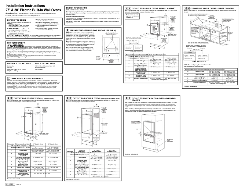 Imagen de la primera página del manual del dispositivo JKP75DPBB