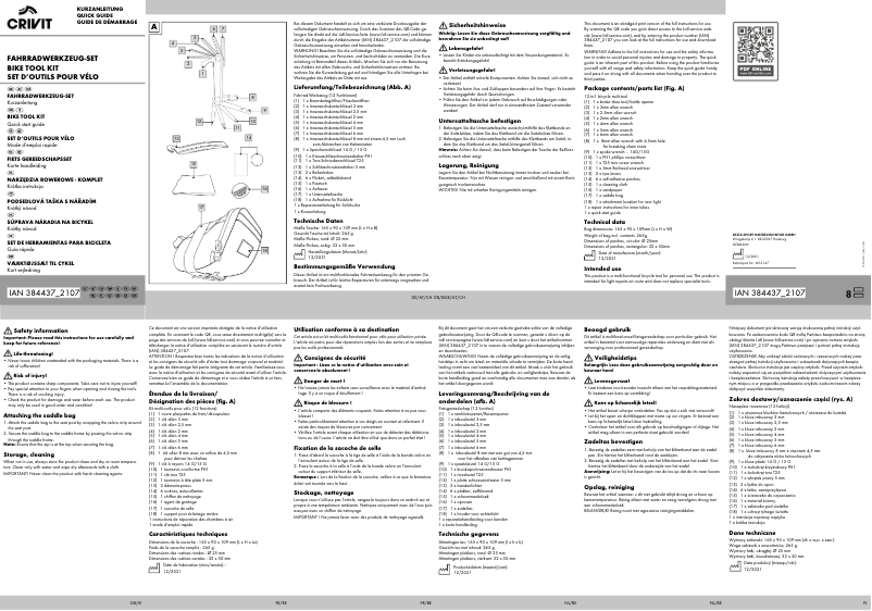 Página 1 del manual Manual de usuario Crivit IAN 384437