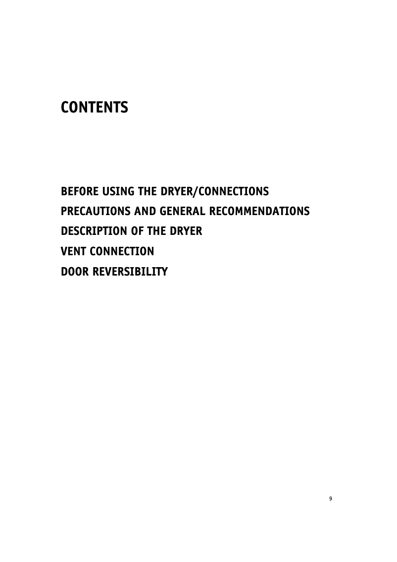 Page 1 de la notice Manuel utilisateur Whirlpool Sole 2002