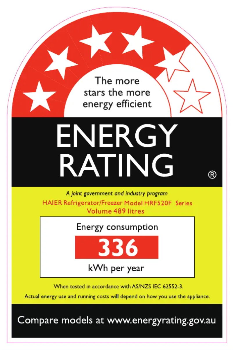 Image de la première page du manuel de l'appareil HRF520FS