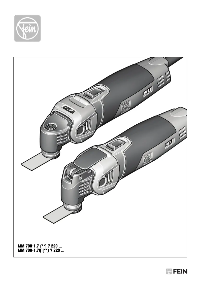 Page n°1 - Manuel utilisateur Fein Multimaster MM 700 1.7 Q Bus & Truck