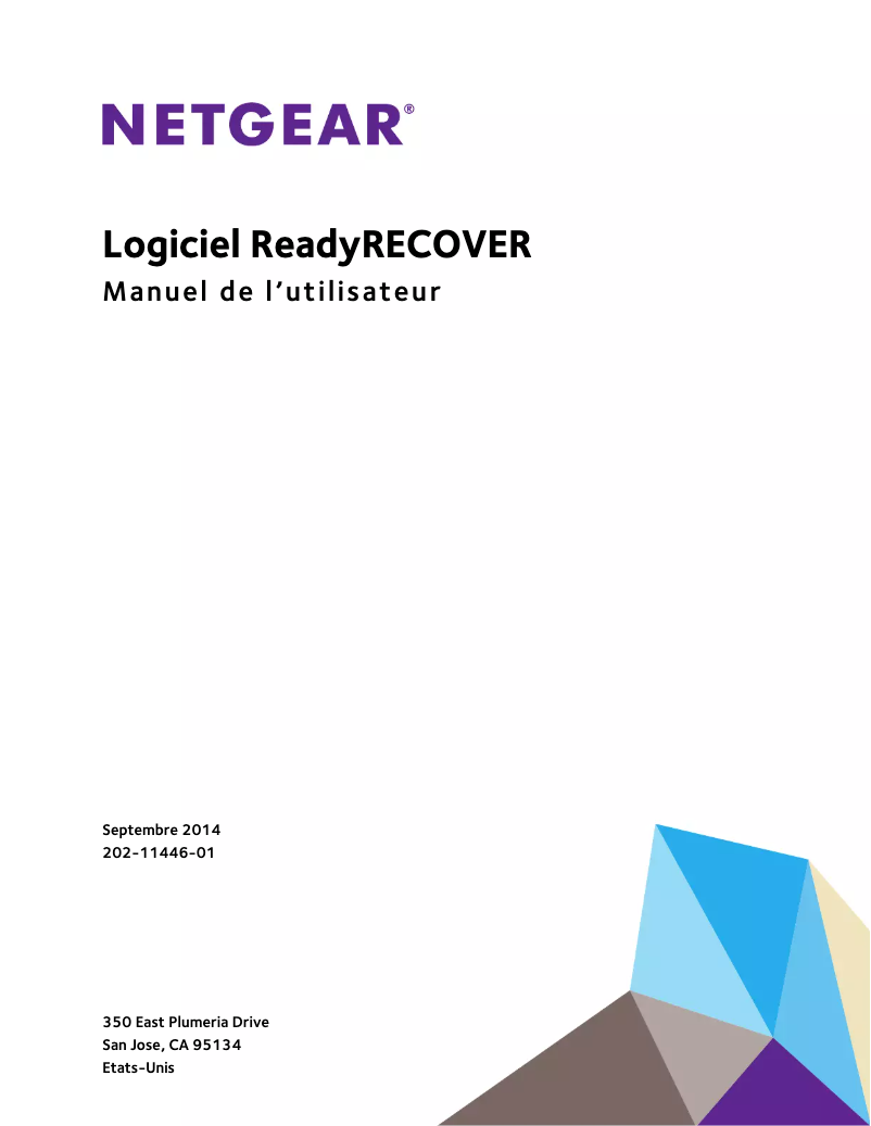 Página 1 del manual Manual de usuario Netgear ReadyRECOVER
