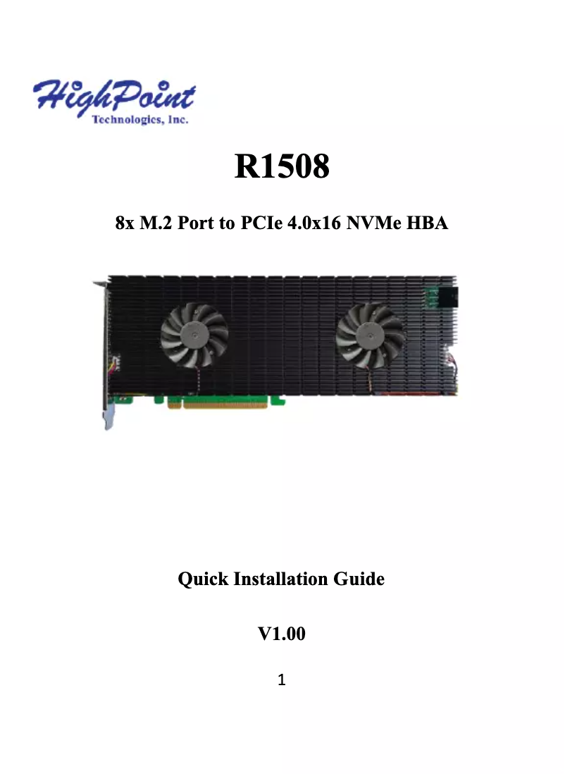 Image de la première page du manuel de l'appareil Rocket 1508