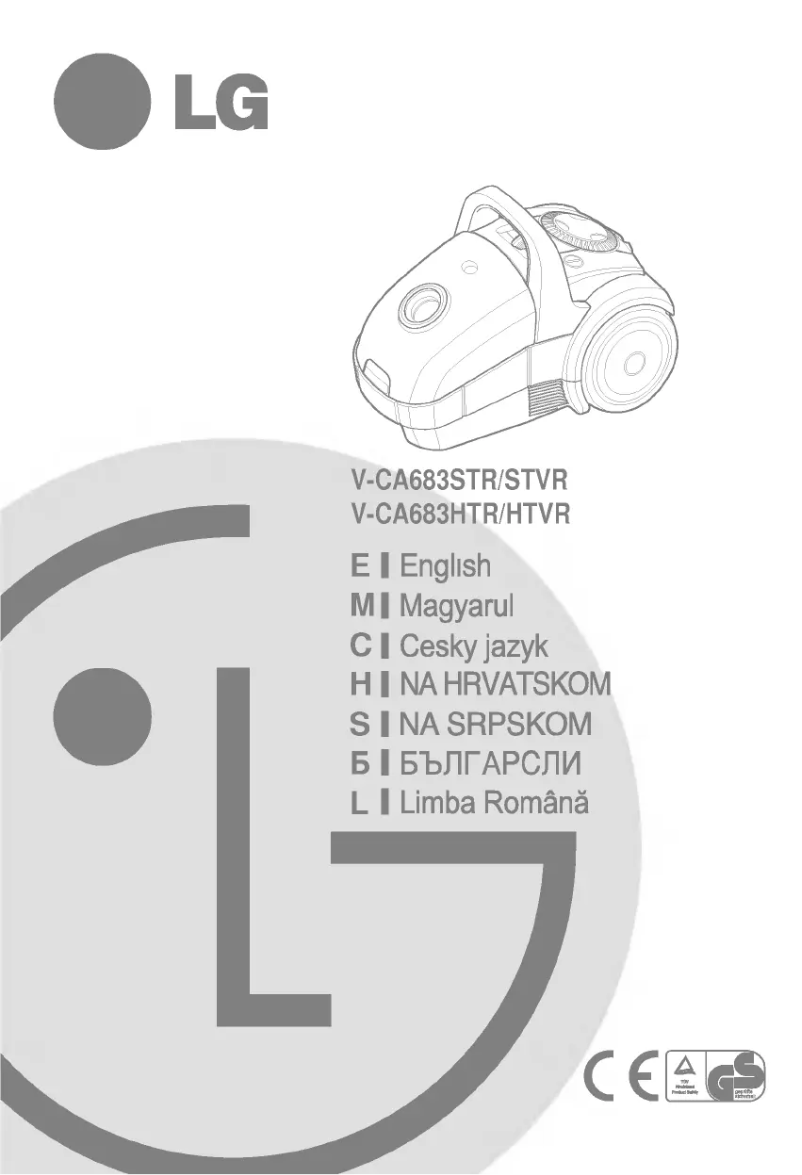 Image de la première page du manuel de l'appareil V-CA683STV