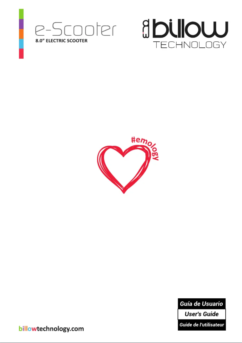 Image de la première page du manuel de l'appareil e-Scooter