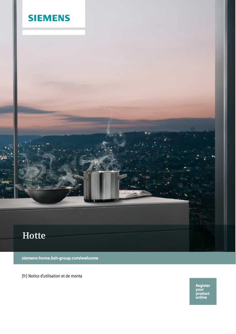 Page n°1 - Manuel utilisateur Siemens LI99SB673