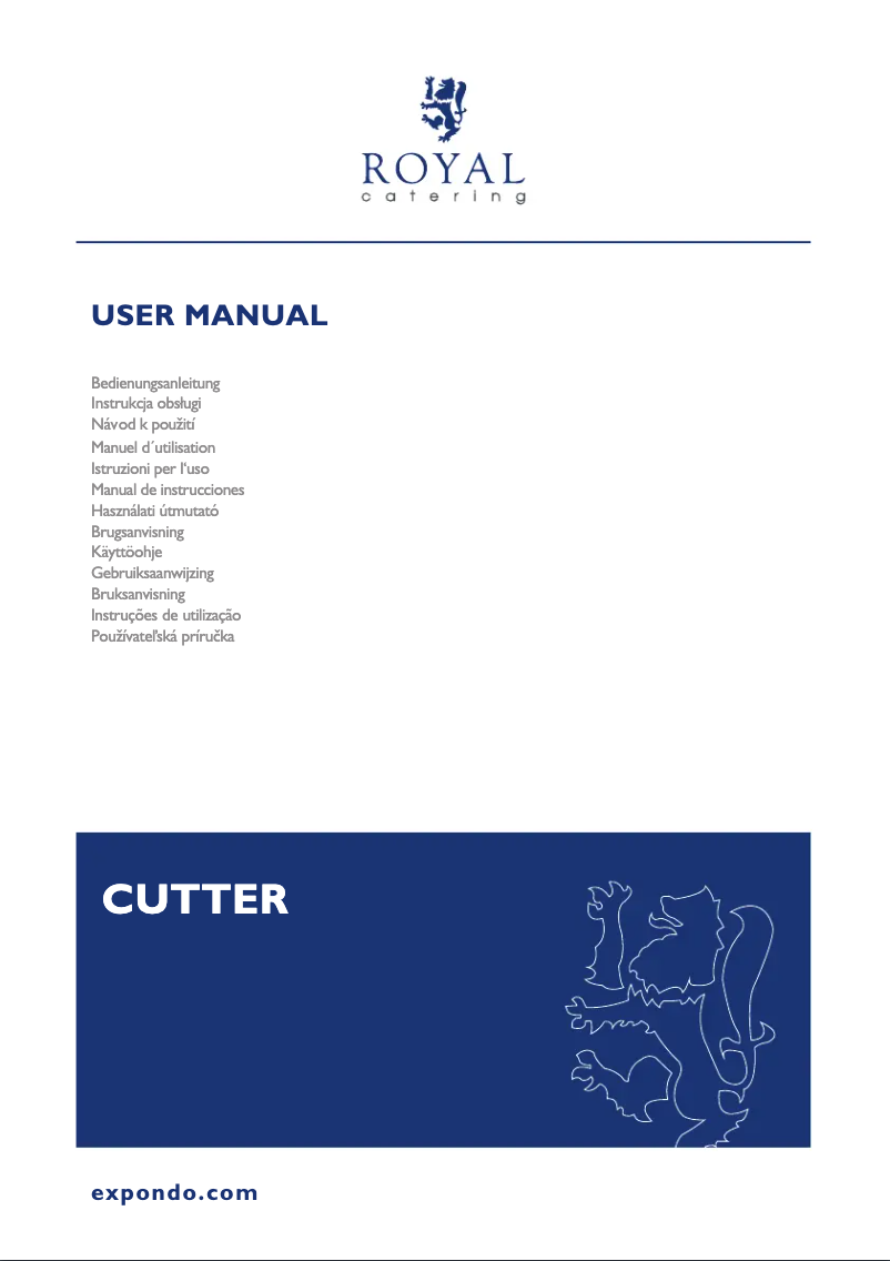 Página 1 del manual Manual de usuario Royal Catering RCBC-3V1