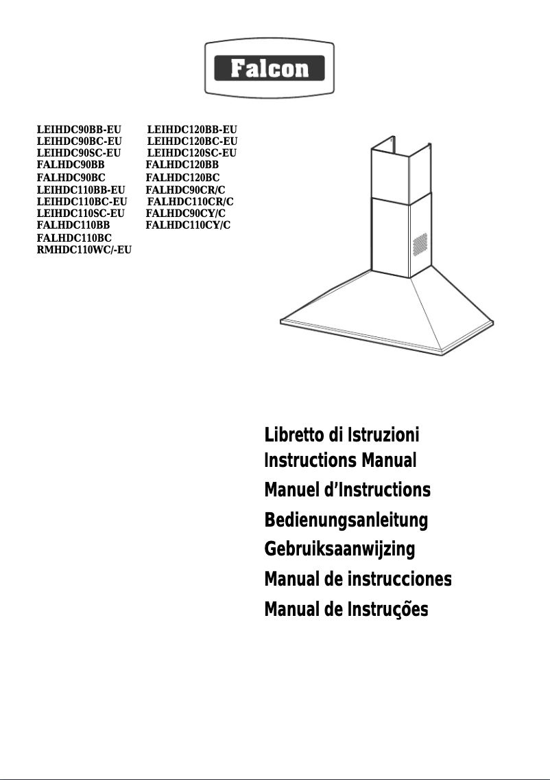 Page n°1 - Manuel utilisateur Falcon FALHDC110CR-C