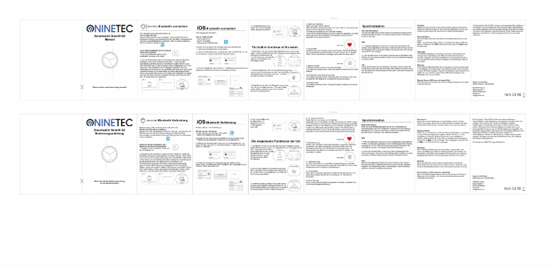 Page 1 de la notice Manuel utilisateur Ninetec Smart9 G2