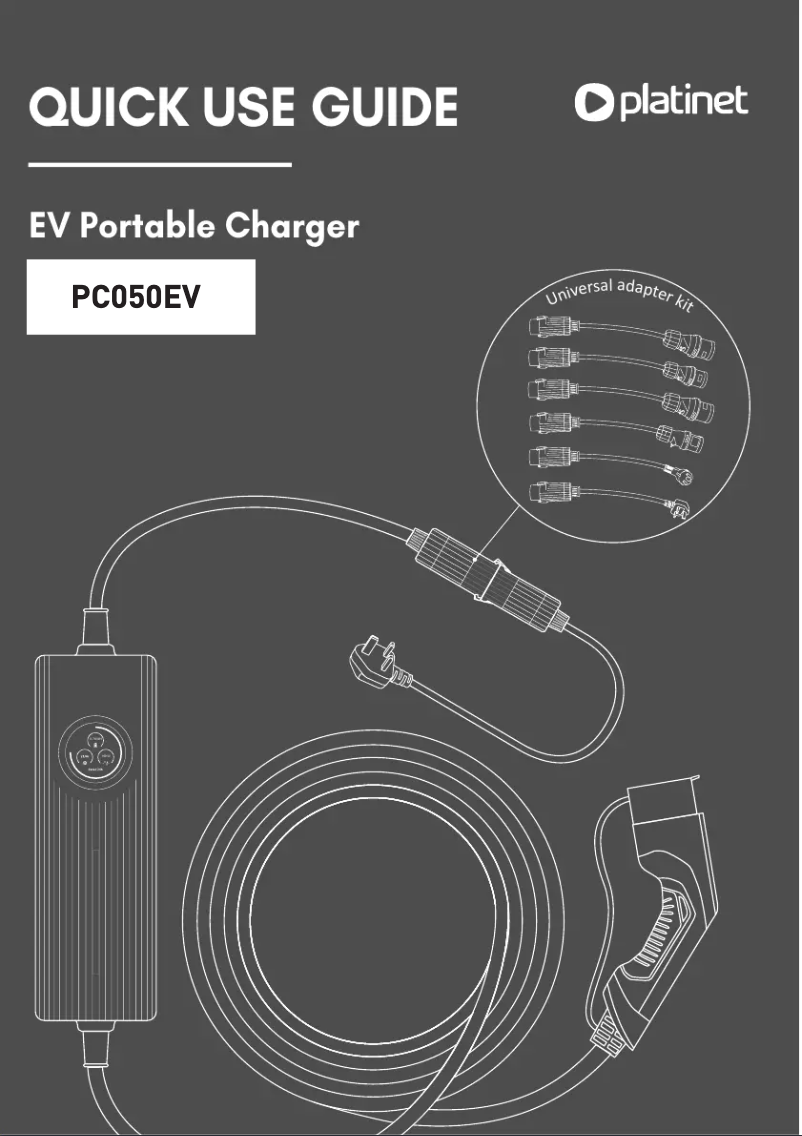 Page 1 de la notice Manuel utilisateur Platinet PC050EV