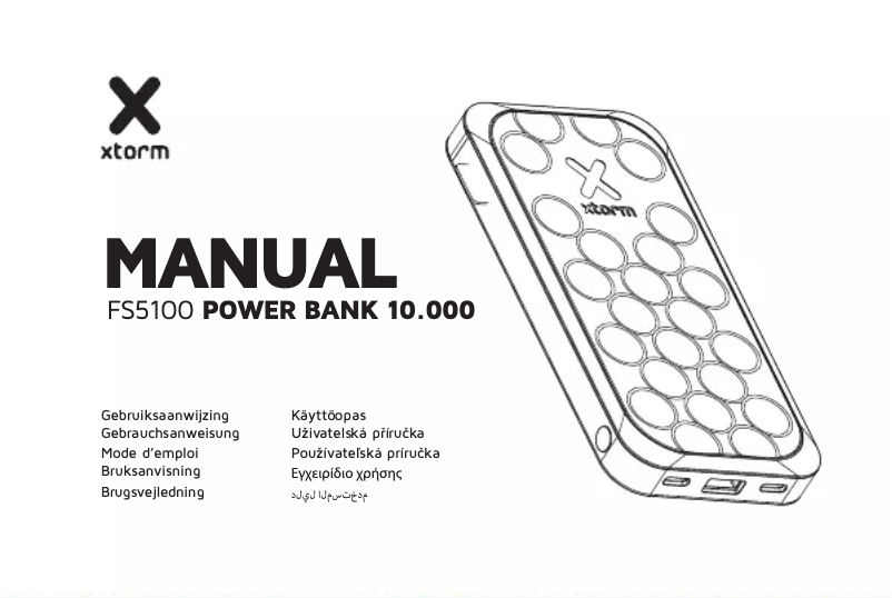 Page 1 de la notice Manuel utilisateur Xtorm FS5102