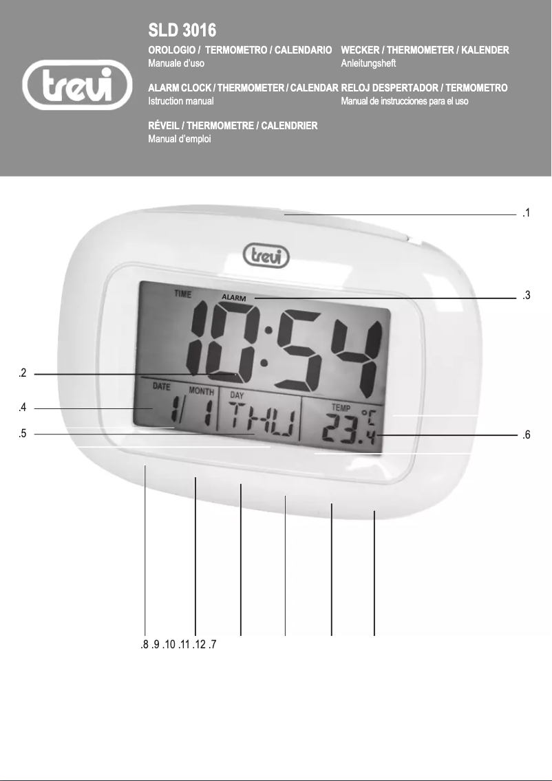 Image de la première page du manuel de l'appareil SLD 3016