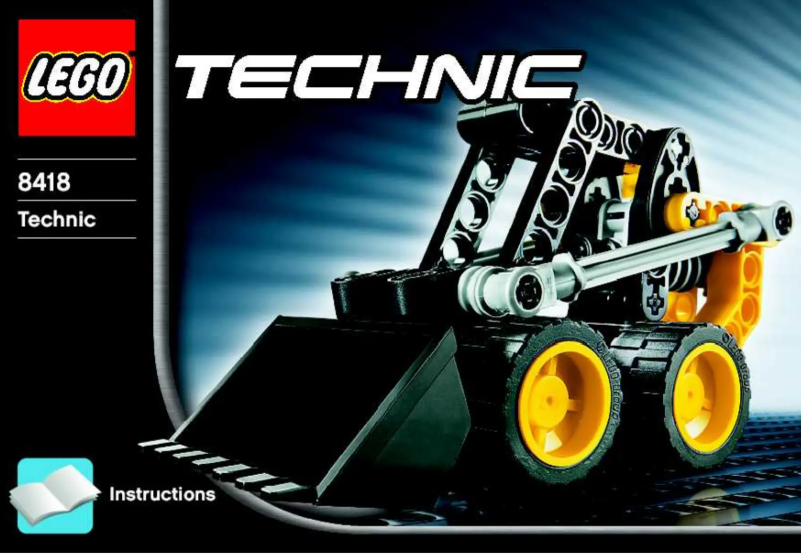 Page 1 de la notice Manuel utilisateur Lego Technic 8418