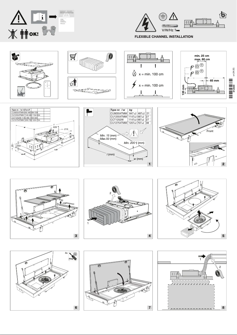 Page n°1 - Manuel utilisateur Asko CCT1252W