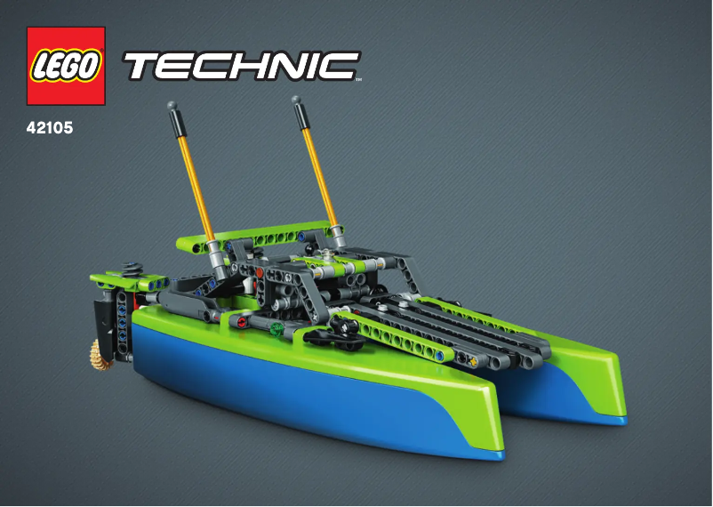Página 1 del manual Manual de usuario Lego Technic 42105
