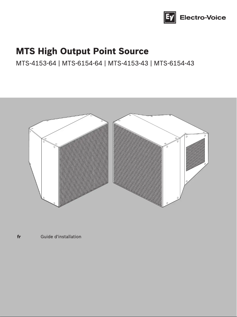 Imagen de la primera página del manual del dispositivo MTS-4153