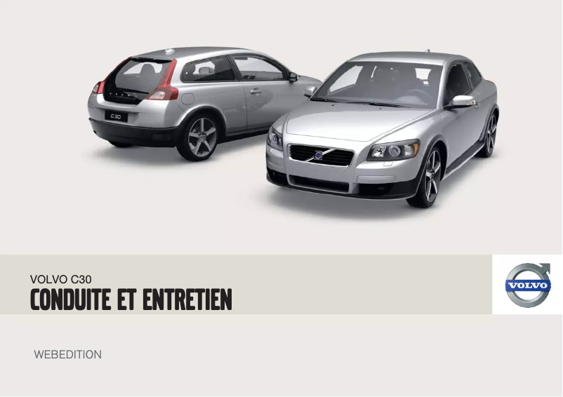 Image de la première page du manuel de l'appareil C30 (2009)