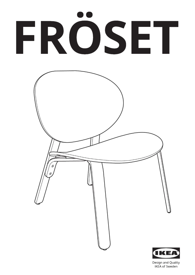 Página 1 del manual Manual de usuario Ikea FRÖSET 404.235.59