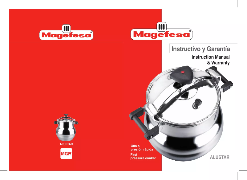 Page n°1 - Manuel utilisateur Magefesa Alustar 22 L