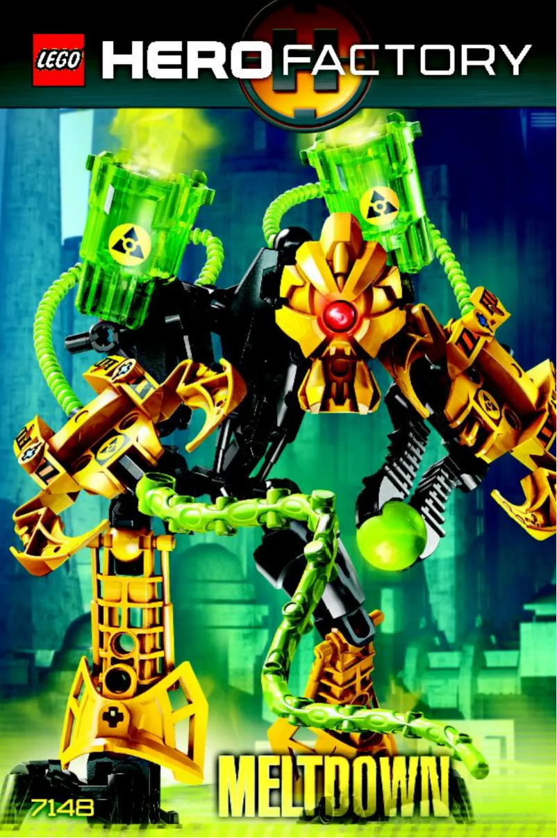 Page 1 de la notice Manuel utilisateur Lego Meltdown