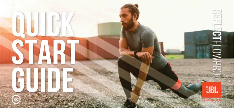 Page 1 de la notice Guide de démarrage rapide JBL Reflect Flow Pro