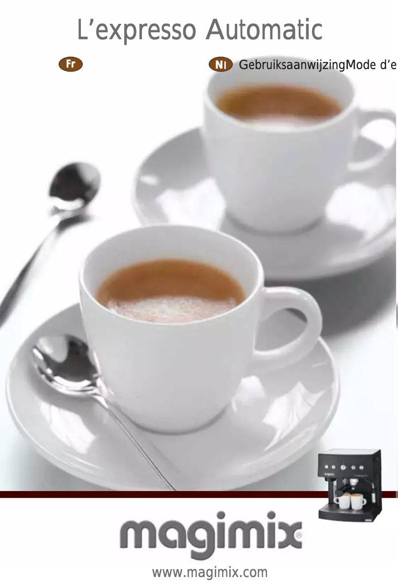 Image de la première page du manuel de l'appareil L'Expresso & Filtre Automatic 11405