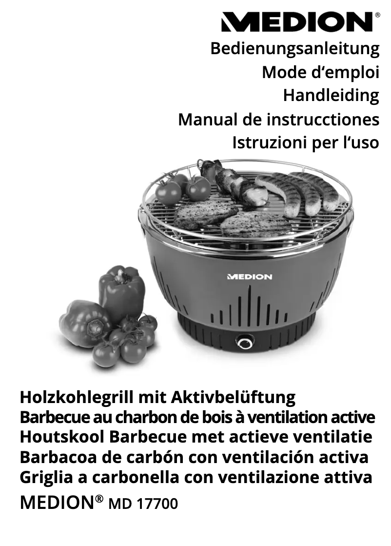 Page 1 de la notice Manuel utilisateur Medion MD 17700
