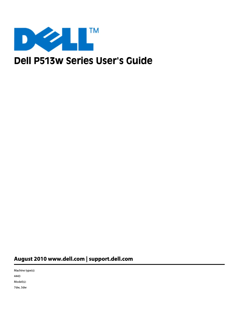 Image de la première page du manuel de l'appareil 210-36472