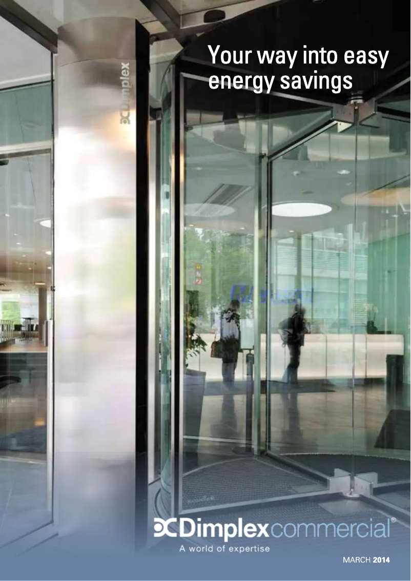 Page 1 de la notice Brochure Dimplex IAB10E