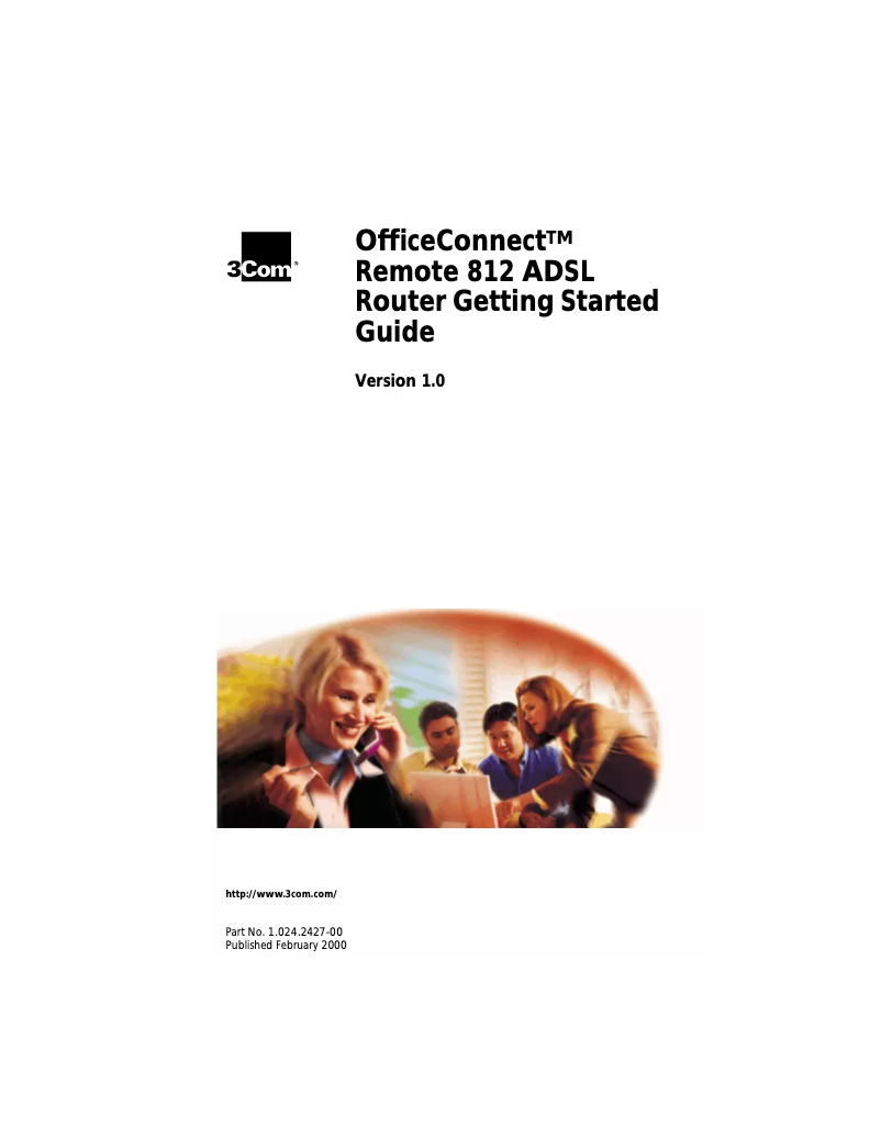 Image de la première page du manuel de l'appareil OfficeConnect Remote 812