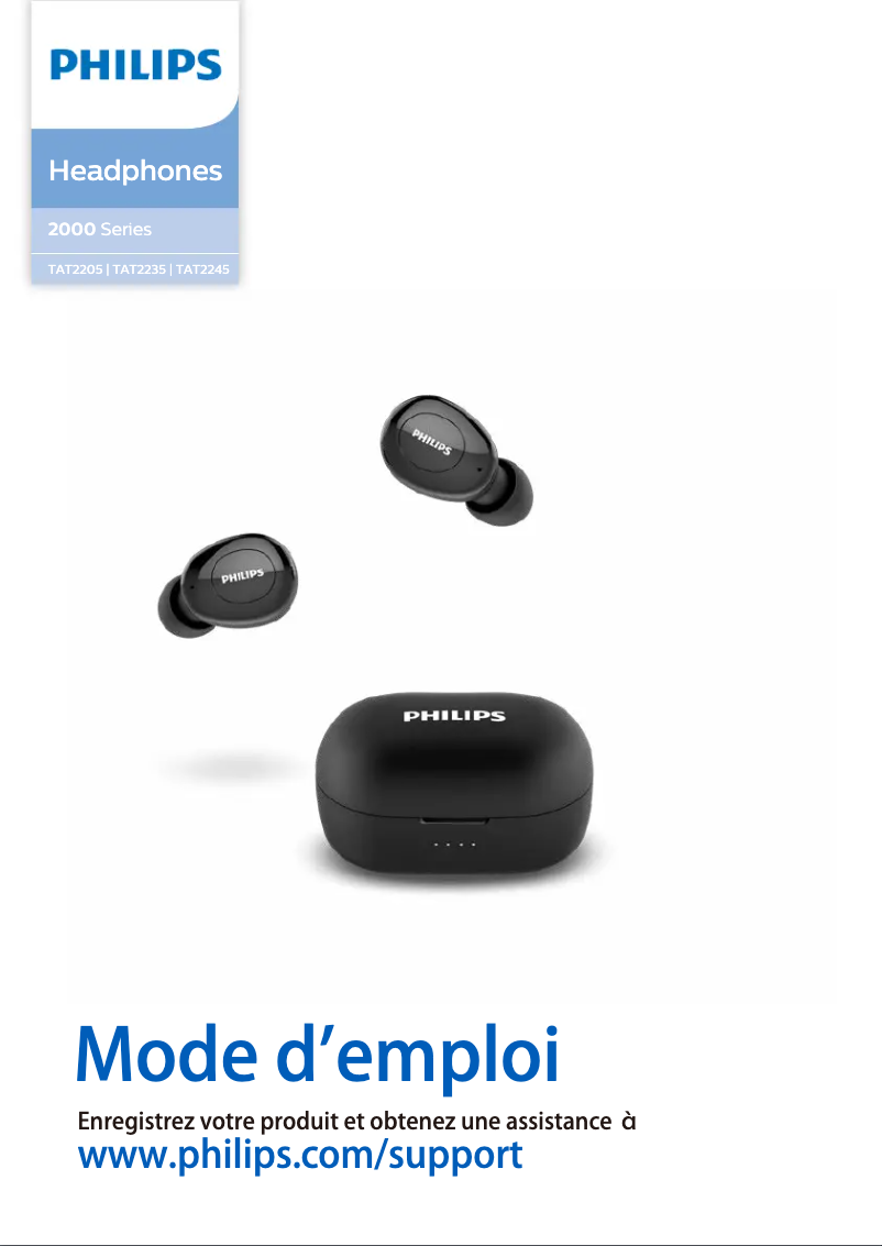 Image de la première page du manuel de l'appareil TAT2205