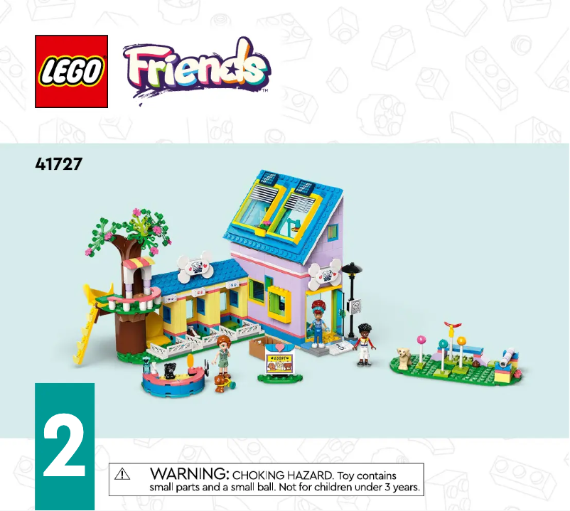 Page 1 de la notice Manuel utilisateur Lego Friends 41727