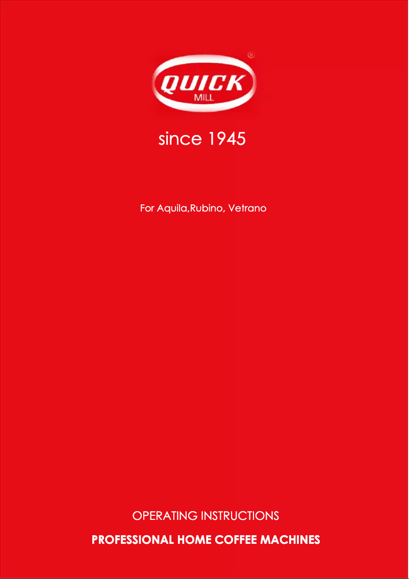 Image de la première page du manuel de l'appareil Aquila