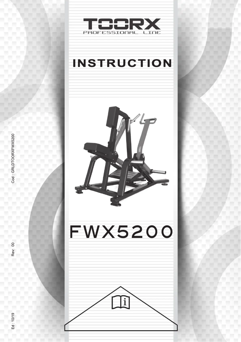 Página 1 del manual Manual de usuario Toorx FWX-5200