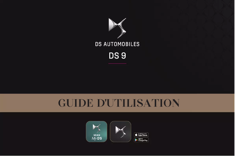 Page 1 de la notice Manuel utilisateur DS 9 (2023)