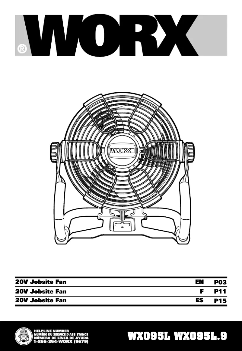 Image de la première page du manuel de l'appareil WX095L