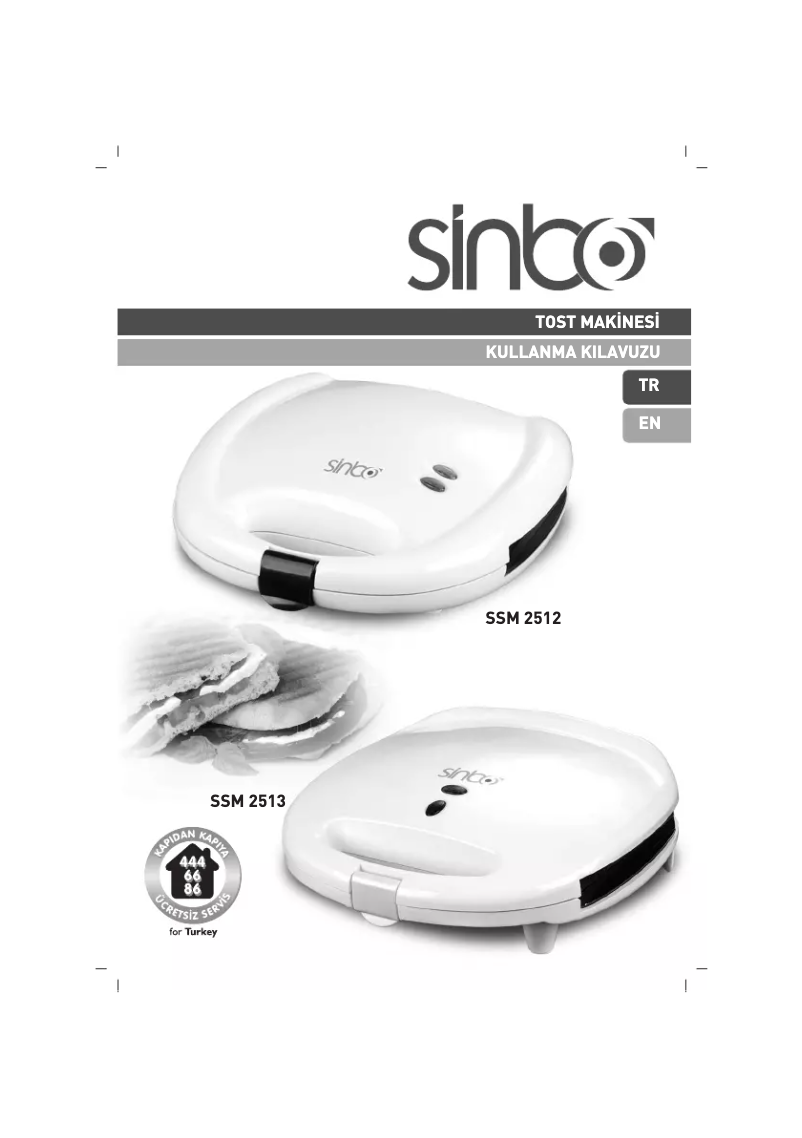 Página 1 del manual Manual de usuario Sinbo SSM 2512