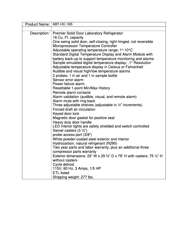 Image de la première page du manuel de l'appareil ABT-16S