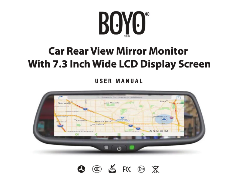 Página 1 del manual Manual de usuario Boyo VTW73M