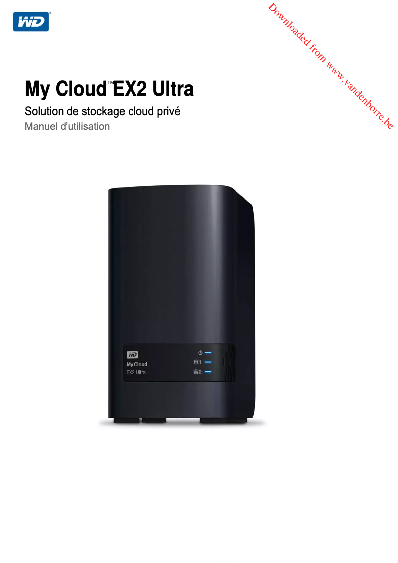 Page n°1 - Manuel utilisateur Western Digital My Cloud EX2