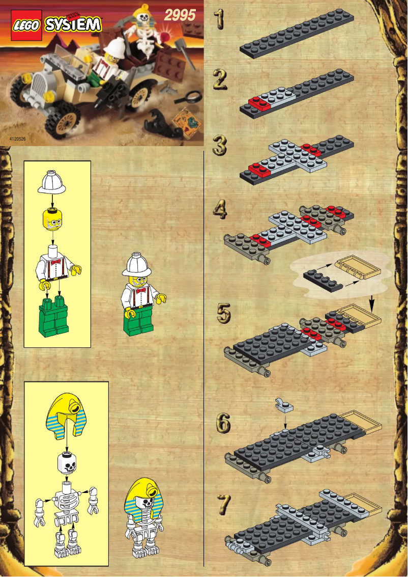 Image de la première page du manuel de l'appareil Adventurers 2995