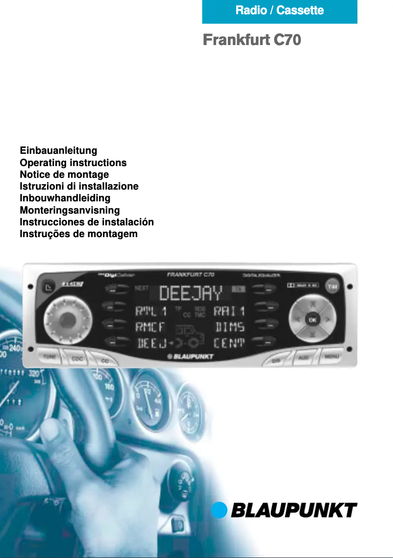 Imagen de la primera página del manual del dispositivo Frankfurt C70