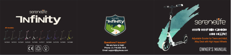 Page n°1 - Manuel utilisateur SereneLife SLTS68.5