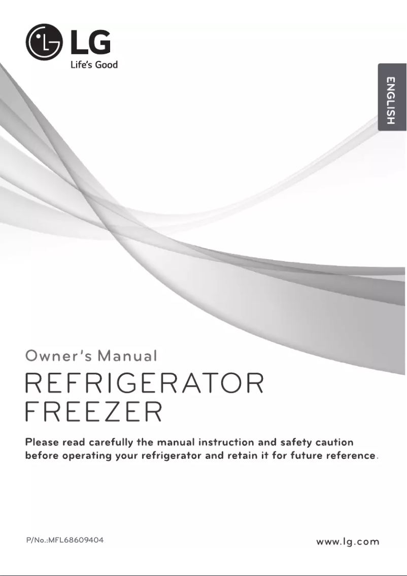 Image de la première page du manuel de l'appareil GR-D502HLAL