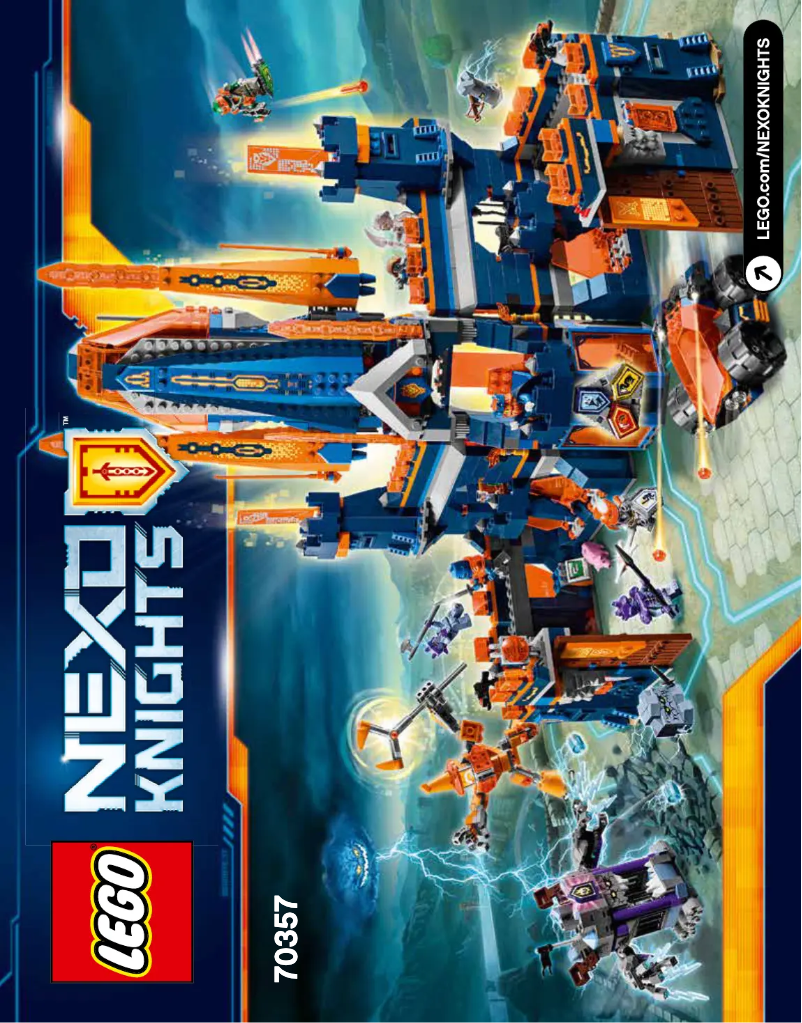 Page n°1 - Manuel utilisateur Lego Nexo Knights 70357