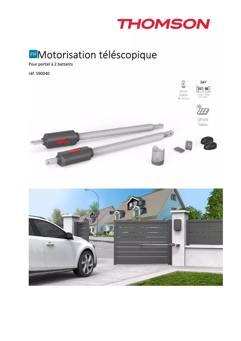 Image de la première page du manuel de l'appareil 510040