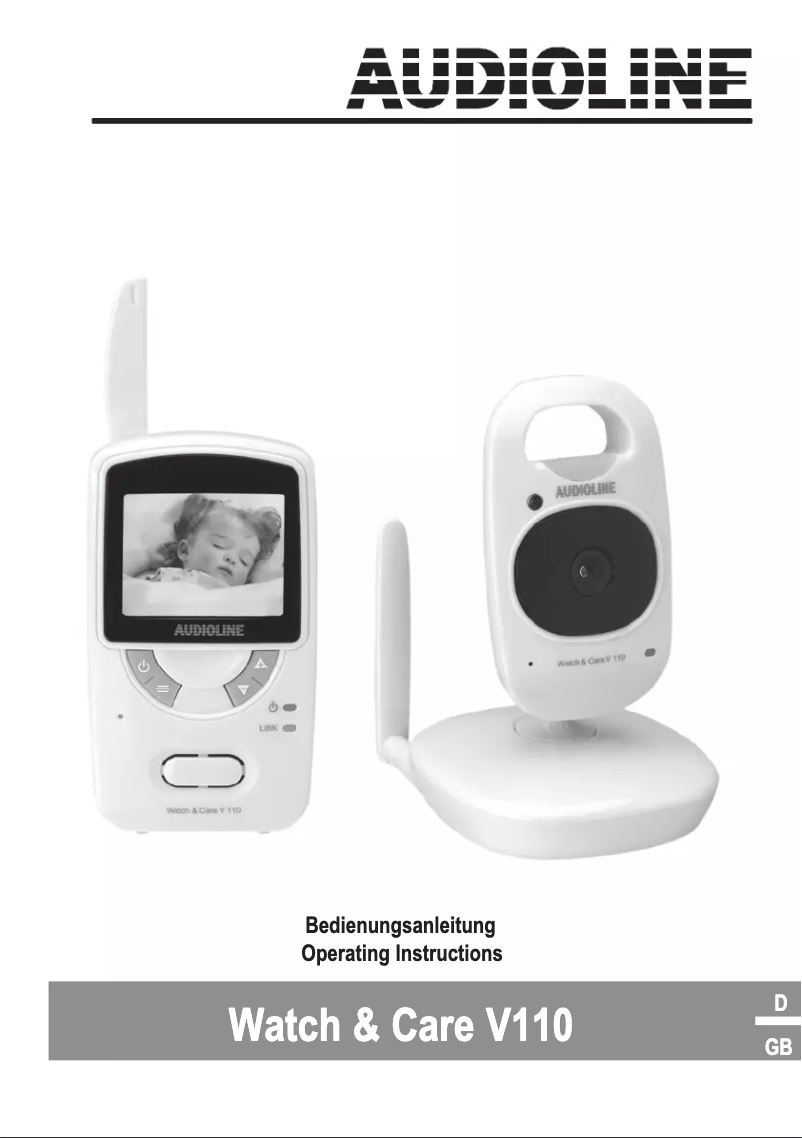 Página 1 del manual Manual de usuario Audioline Watch & Care V120