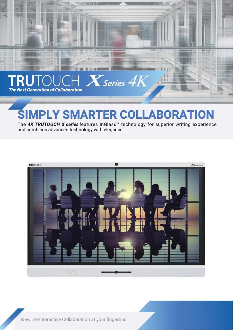 Image de la première page du manuel de l'appareil TruTouch X7