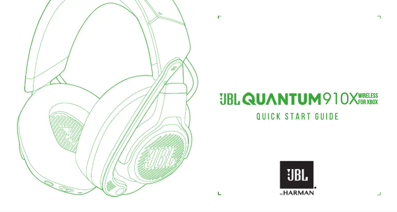 Page n°1 - Guide de démarrage rapide JBL Quantum 910X Wireless for Xbox