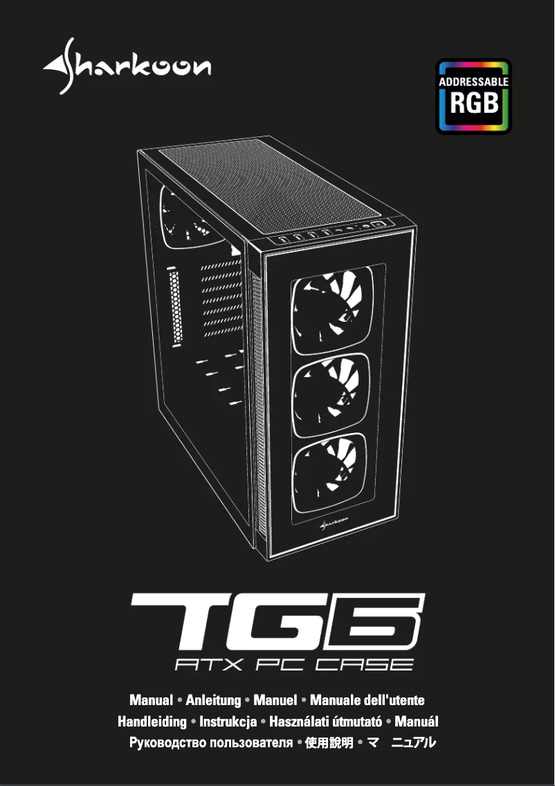 Página 1 del manual Manual de usuario Sharkoon TG6